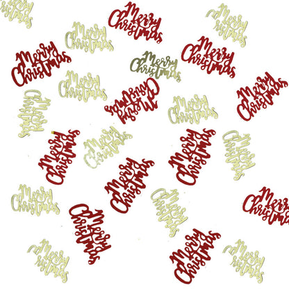 Christmas Table Confetti Reindeer Snowflake Pentagram Sprinkles Christmas Party Supplies Gifts Diy Accessories
