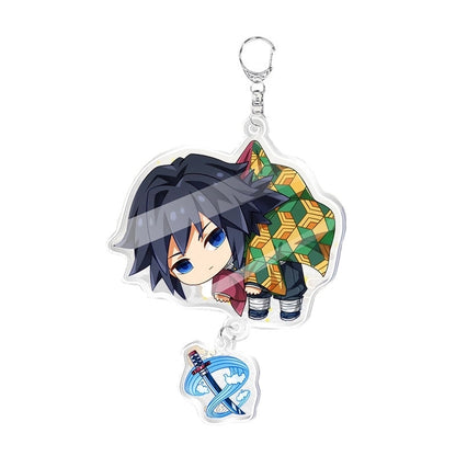 Ghost Extinguishing Blade Surrounding Carbon Zhilang Pendant Your Bean Keychain Spot Earrings Handmade Case Cos Doll