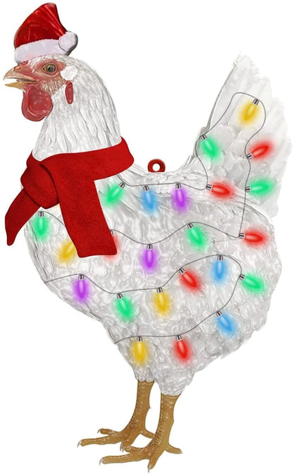 Christmas Minimalist Christmas Hat Arylic Indoor Party Festival Hanging Ornaments