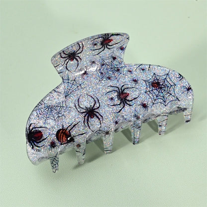 Halloween Casual IG Style Women's Pumpkin Spider Ghost Arylic Hair Claws