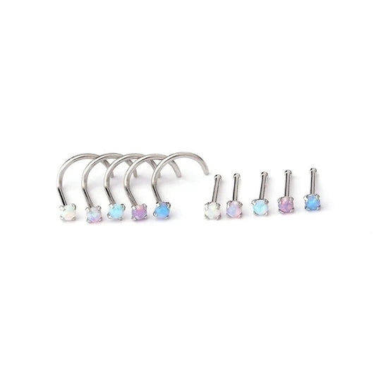 Ear Cartilage Rings & Studs Fashion Geometric 316L Stainless Steel