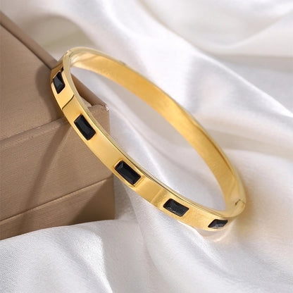 Casual Minimalist Classic Style Heart Shape 304 Stainless Steel Bangle In Bulk
