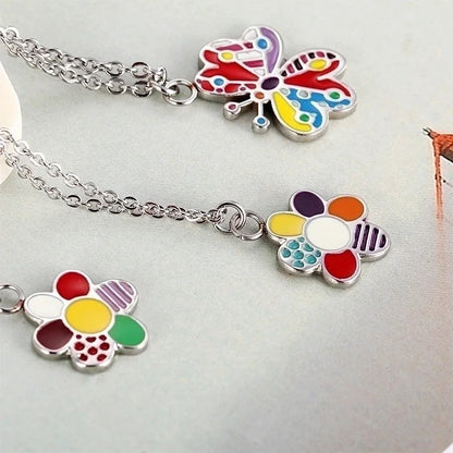 Jewelry Korean Fashion Stainless Steel Necklace Simple Color Necklace Clavicle Chain