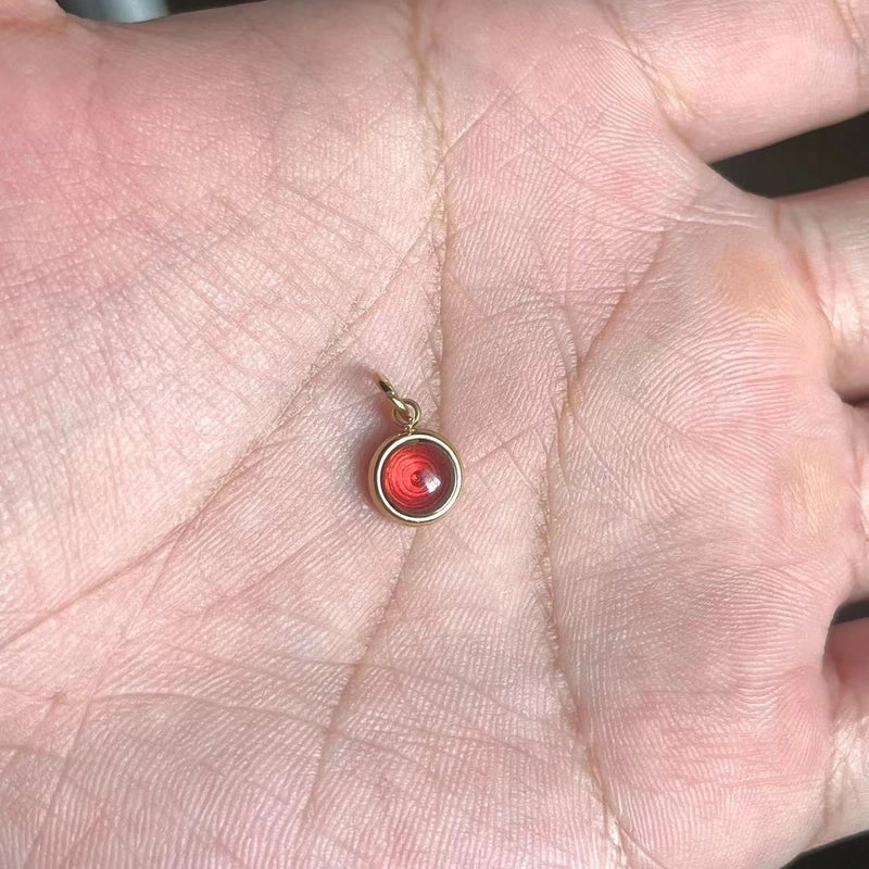 Retro Solid Color Titanium Steel Zircon Inlay Stainless Steel Necklaces