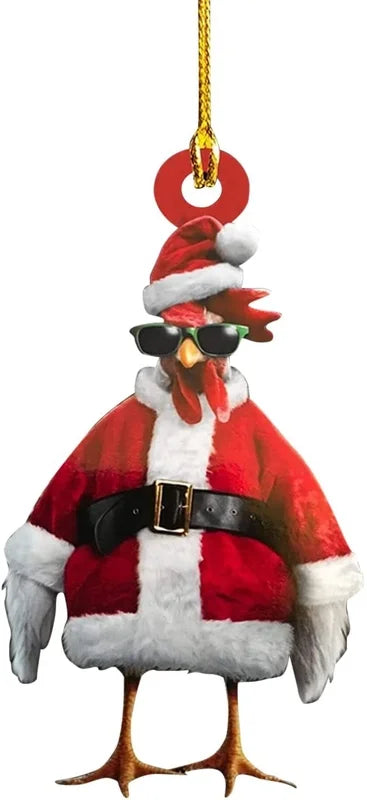 Christmas Minimalist Christmas Hat Arylic Indoor Party Festival Hanging Ornaments