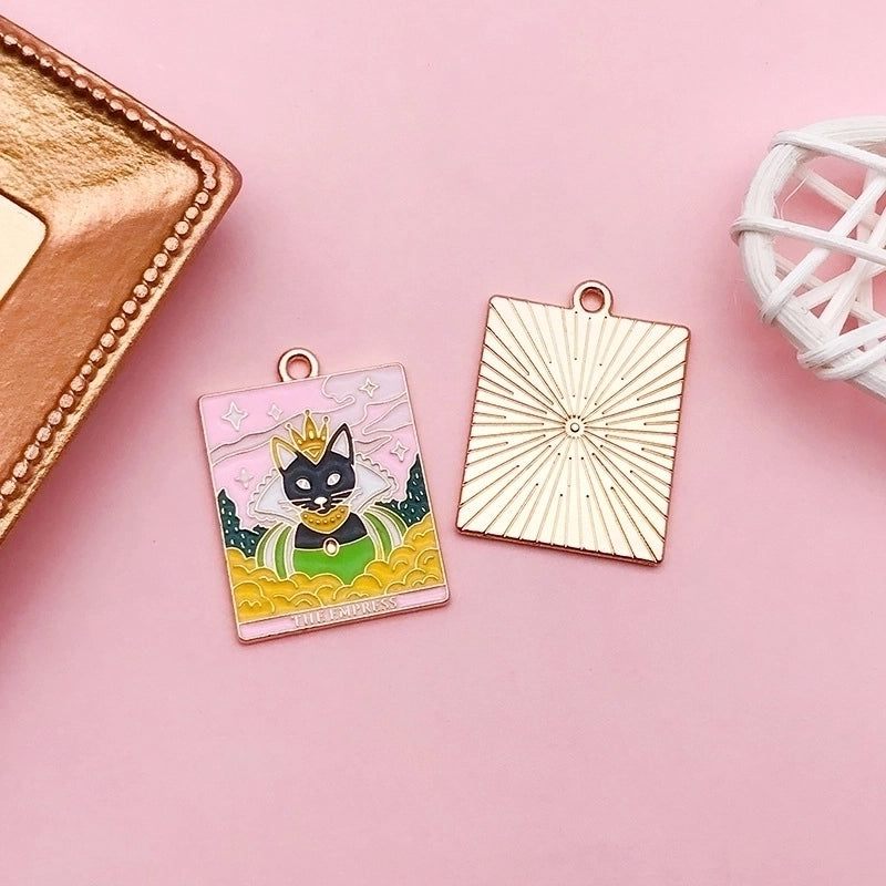 1 Piece 21*28mm Alloy Cat Polished Pendant