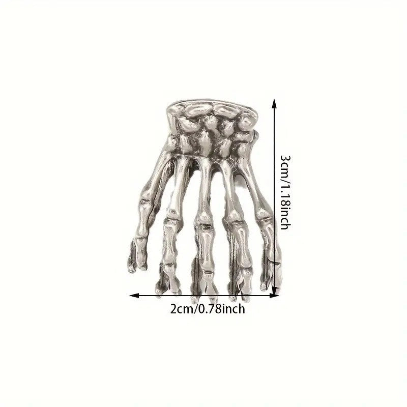 Halloween Hip-Hop Women's Hand Metal Plating Hair Claws