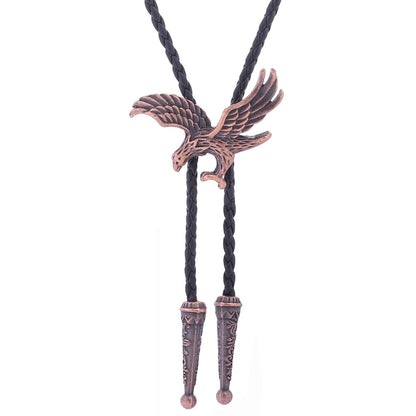 Punk Classic Style Star Cattle Skull Alloy Leather Rope Halloween Unisex Bolo Ties