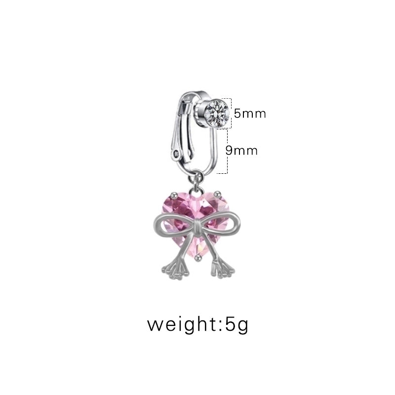 Casual Retro Minimalist Animal Starry Sky Moon Stainless Steel Alloy Copper White Gold Plated Gold Plated Rhinestones Belly Ring In Bulk