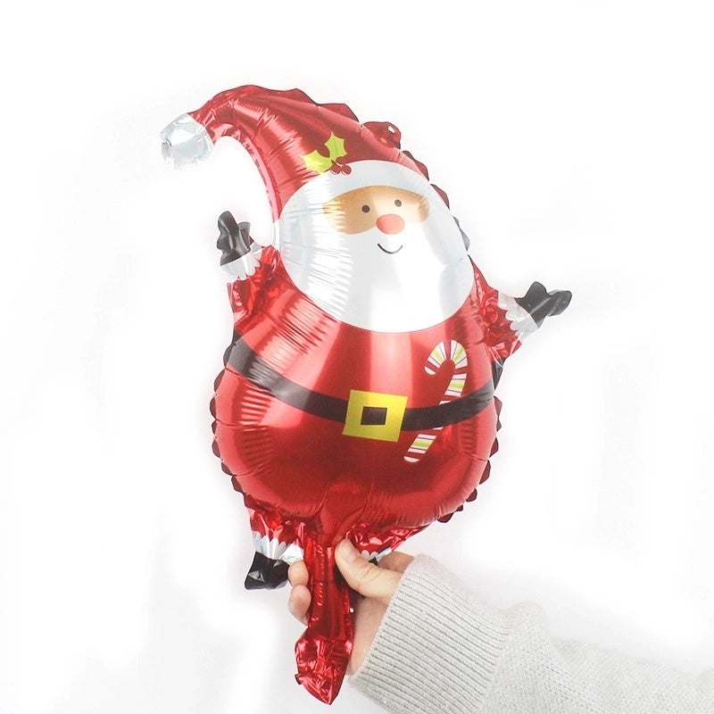 Christmas Casual Christmas Tree Santa Claus Snowman Aluminum Film Party Balloon Balloons