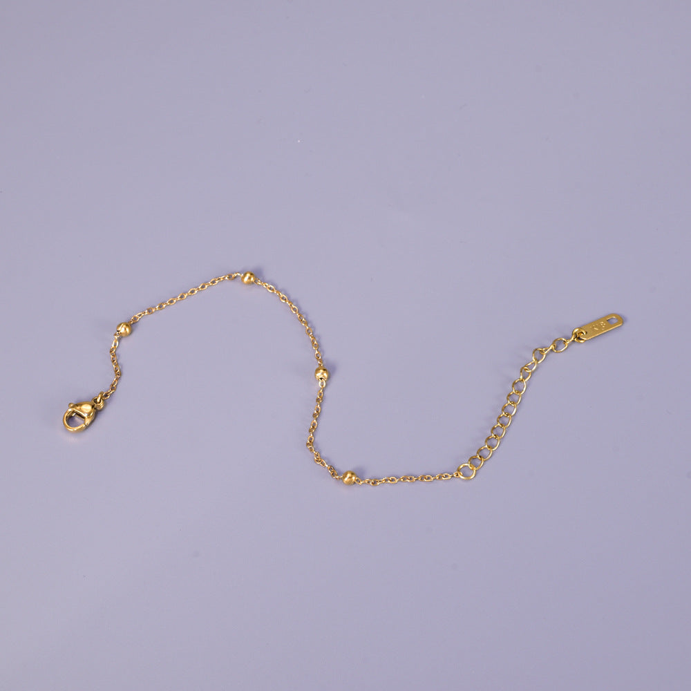 Unisex Korean Heart Anklets