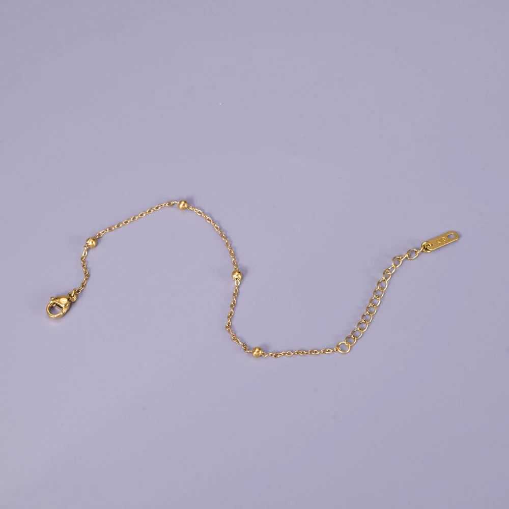 Unisex Korean Heart Anklets