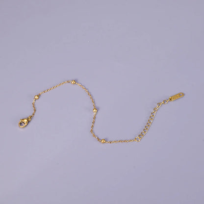 Unisex Korean Heart Anklets