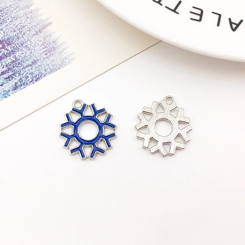 1 Piece 16 * 21mm 18 * 20mm 18 * 21mm Alloy Snowman Snowflake Elk Pendant Jewelry Accessories