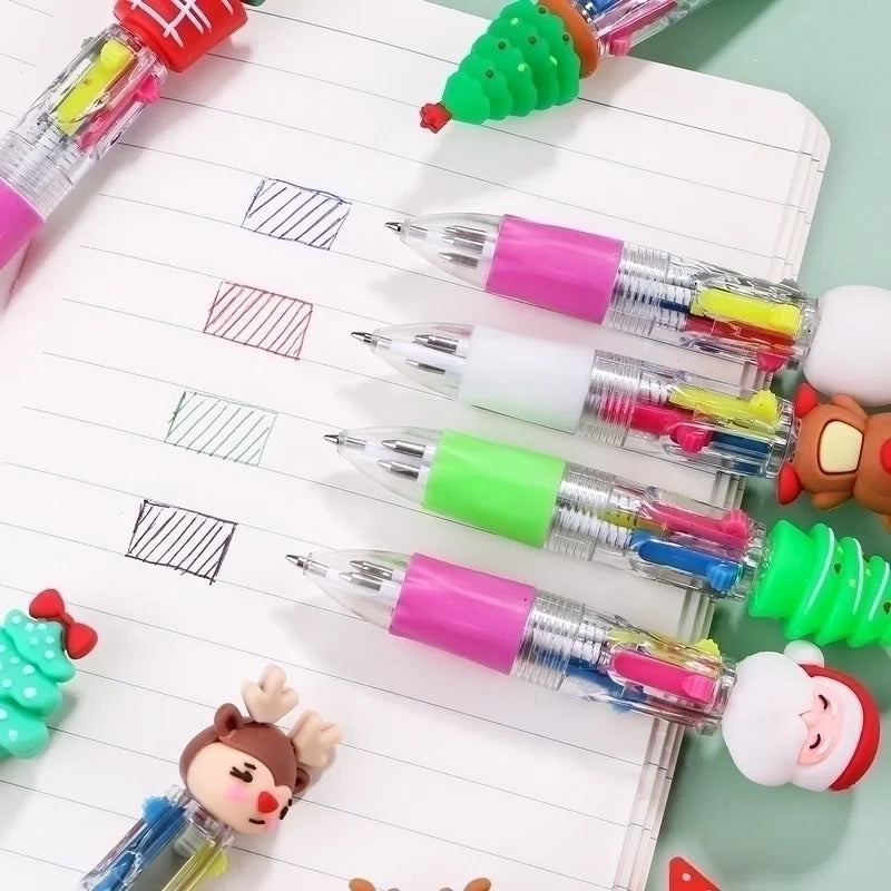 1 Piece Christmas Tree Santa Claus School Christmas Plastic Cartoon Style Ballpoint Pen