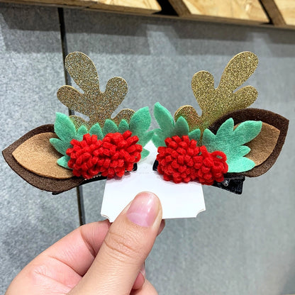 Christmas Fashion Antlers Plush Festival