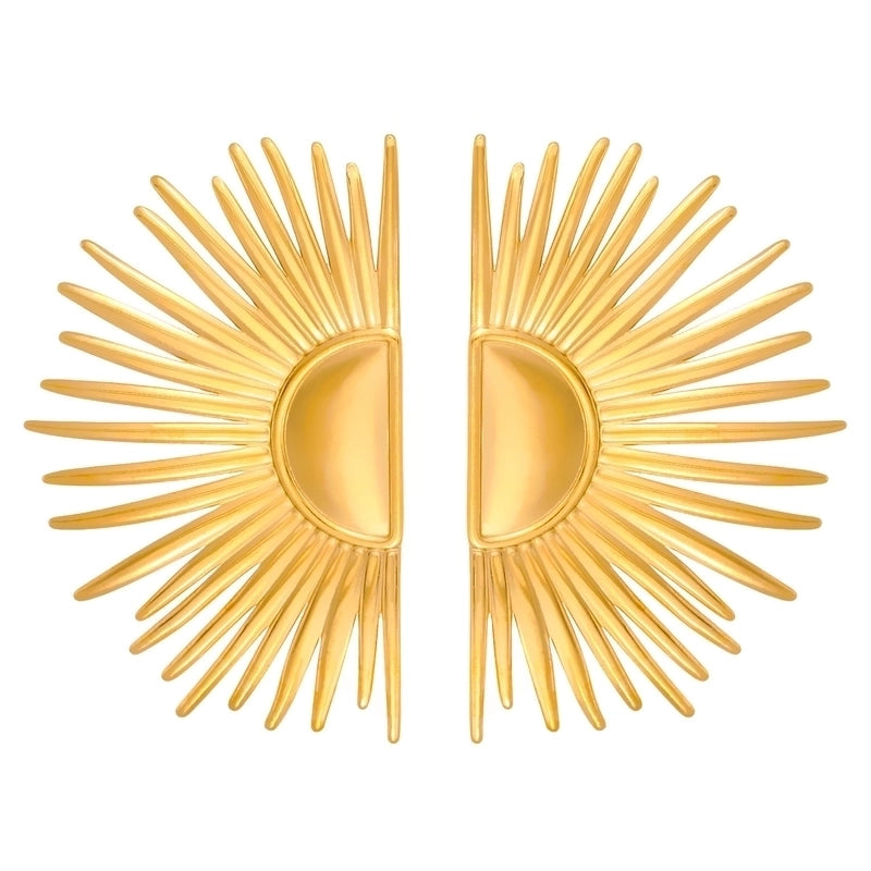 1 Pair Elegant Streetwear Geometric Plating 304 Stainless Steel Ear Studs