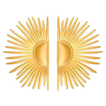 1 Pair Elegant Streetwear Geometric Plating 304 Stainless Steel Ear Studs