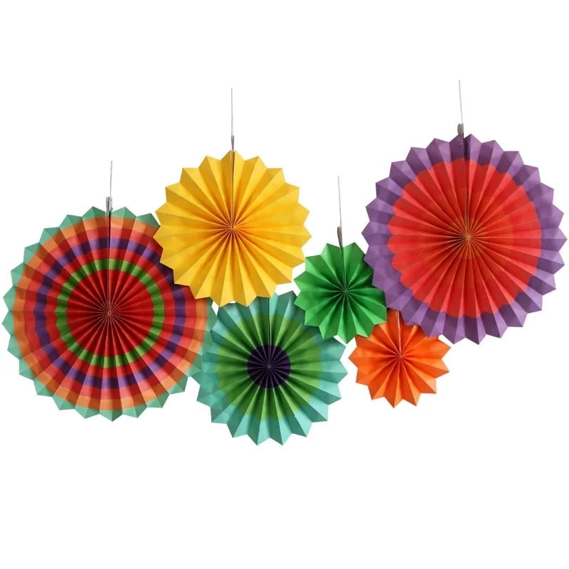 Flower Craft Paper Casual Daily Party Hanging Ornaments Party Supplies Decorations 1 Piece