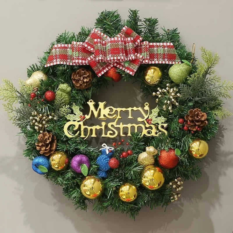 Export To Japan And Korea 40CM50CM60CM Christmas Garland Christmas Decorations Christmas Rattan