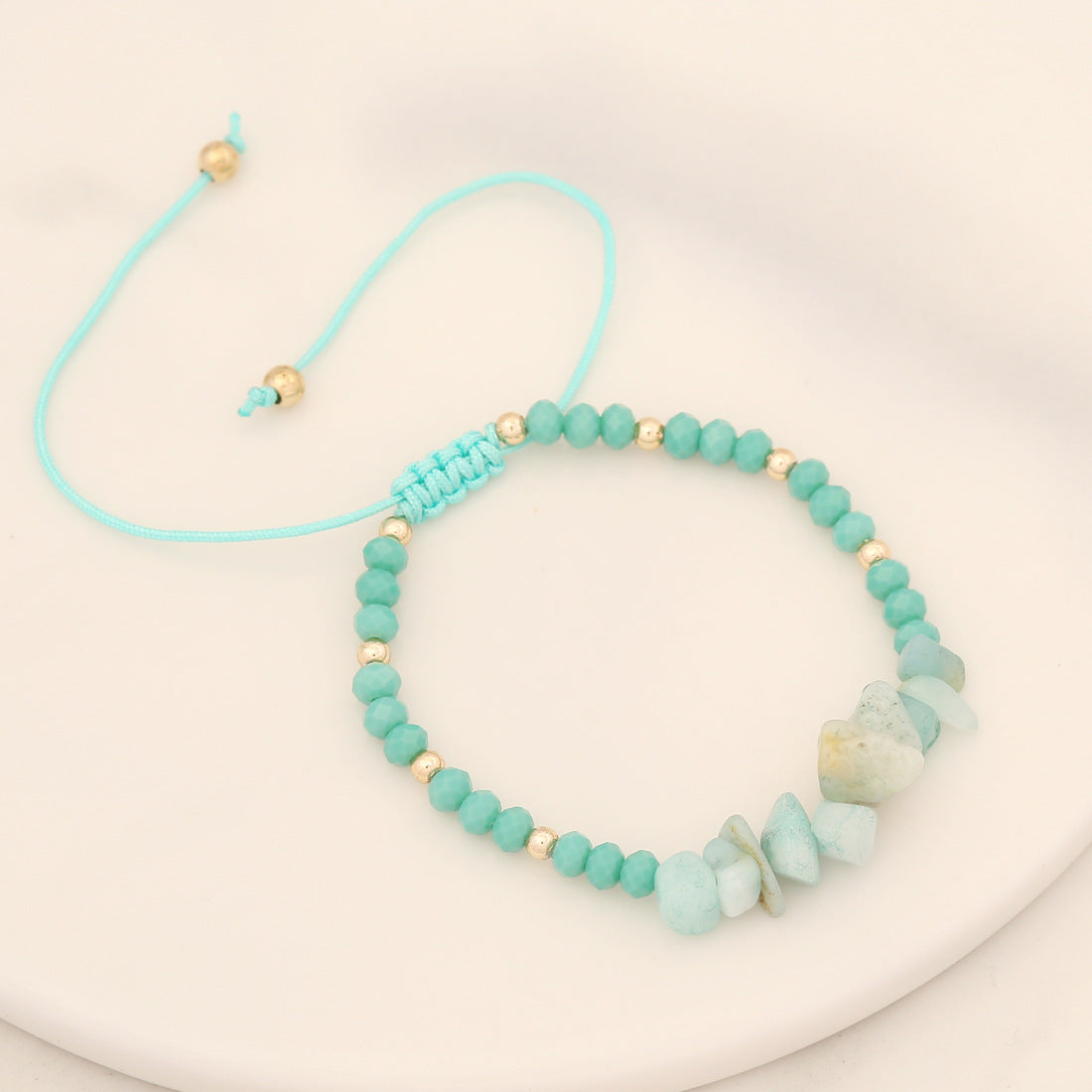 Women Wave Natural Stone Handmade Bracelets