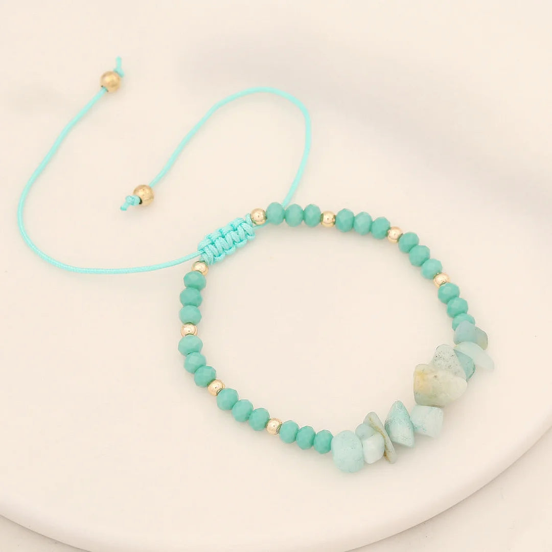 Women Wave Natural Stone Handmade Bracelets