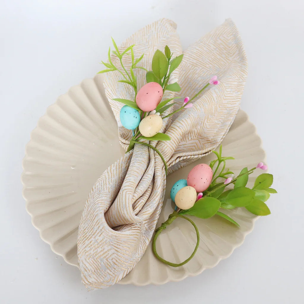 2 Pieces Can Be Matched With Christmas Decoration Pine Needle Napkin Rings For Hotel And Home Use Napkin Holders