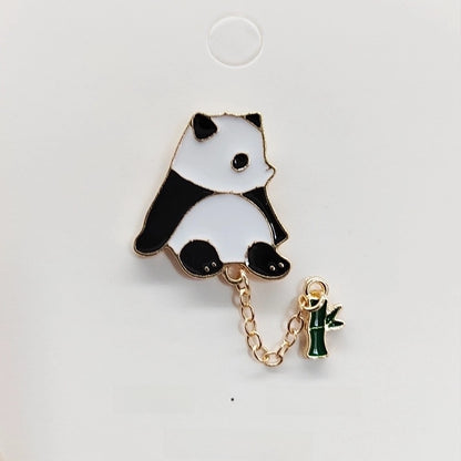 Casual Cute Streetwear Pin Cartoon Character Alloy Enamel Unisex Brooches