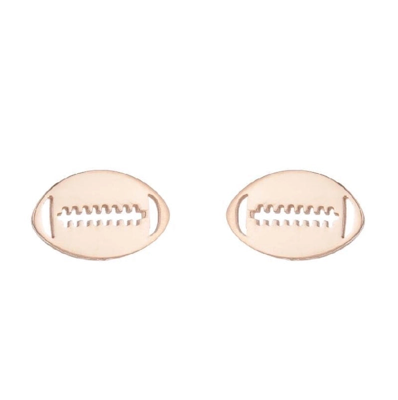 1 Pair Minimalist Solid Color Irregular Plating 304 Stainless Steel 18K Gold Plated Ear Studs