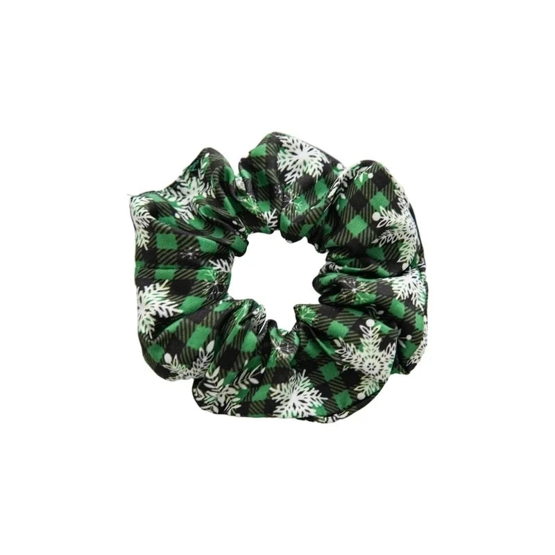 Christmas Romantic Women's Santa Claus Handmade Hair Tie