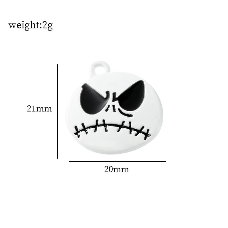 1 Piece Alloy Halloween Pattern Pendant