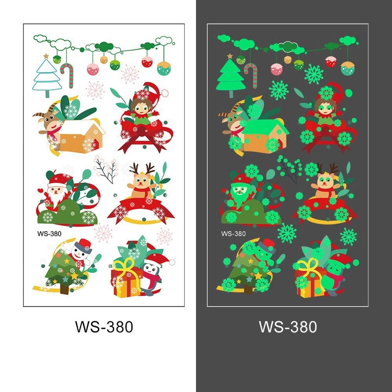 Christmas Santa Claus Transfer Stickers Tattoos & Body Art 1 Piece