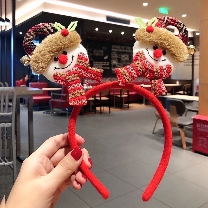 Christmas Nordic Style Cute Christmas Christmas Tree Santa Claus Antlers Flannel Holiday Shopping