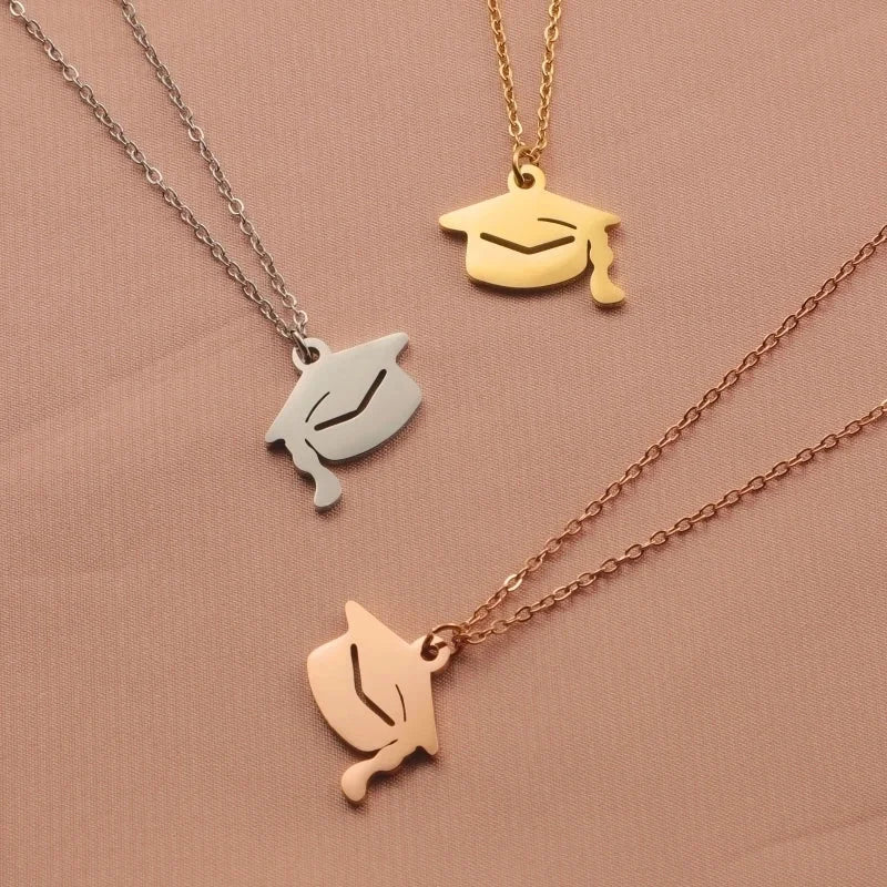 Minimalist Classic Style Solid Color 304 Stainless Steel Pendant Necklace