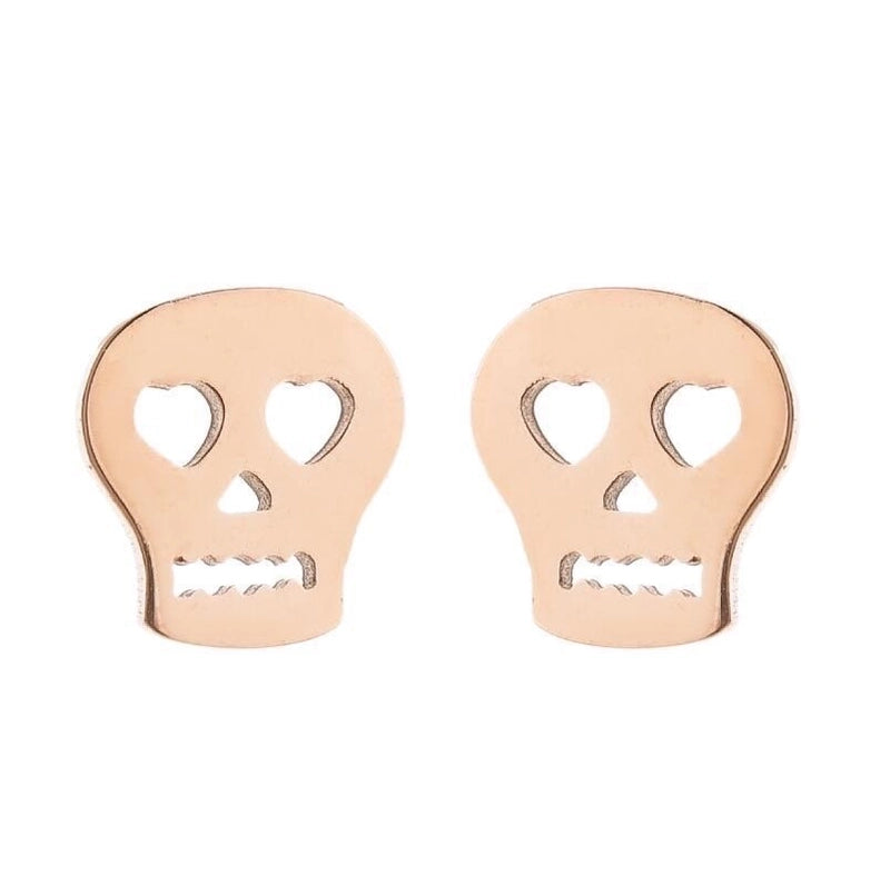 1 Pair Fashion Geometric Plating 304 Stainless Steel 18K Gold Plated Ear Studs