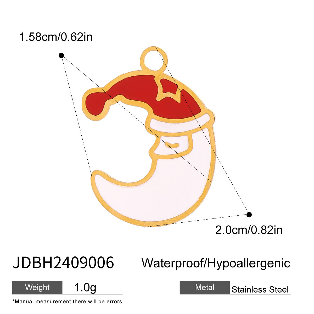 Christmas New Year Stainless Steel Bracelet Party Bangle Titanium Steel Bracelet