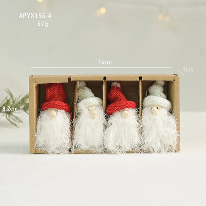 Christmas Cute Doll Holiday Festival Hanging Ornaments Decorations Hanging Ornaments