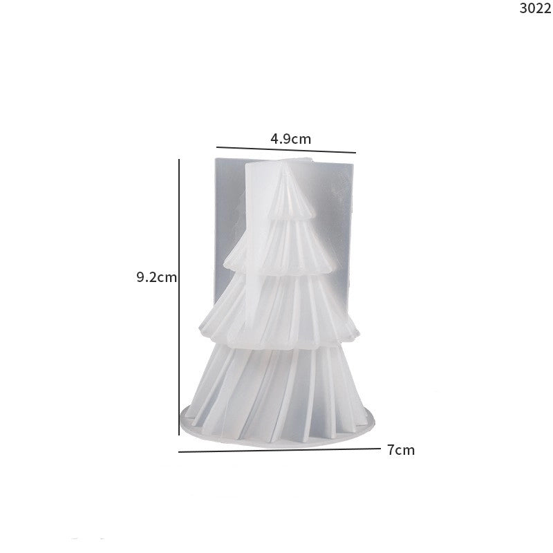 Christmas Cute Pastoral Christmas Tree Silica Gel