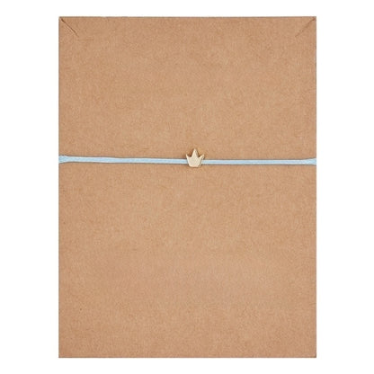 New Fashion Necklace Heart-shaped Butterfly Weaving Adjustable Copper Bracelet