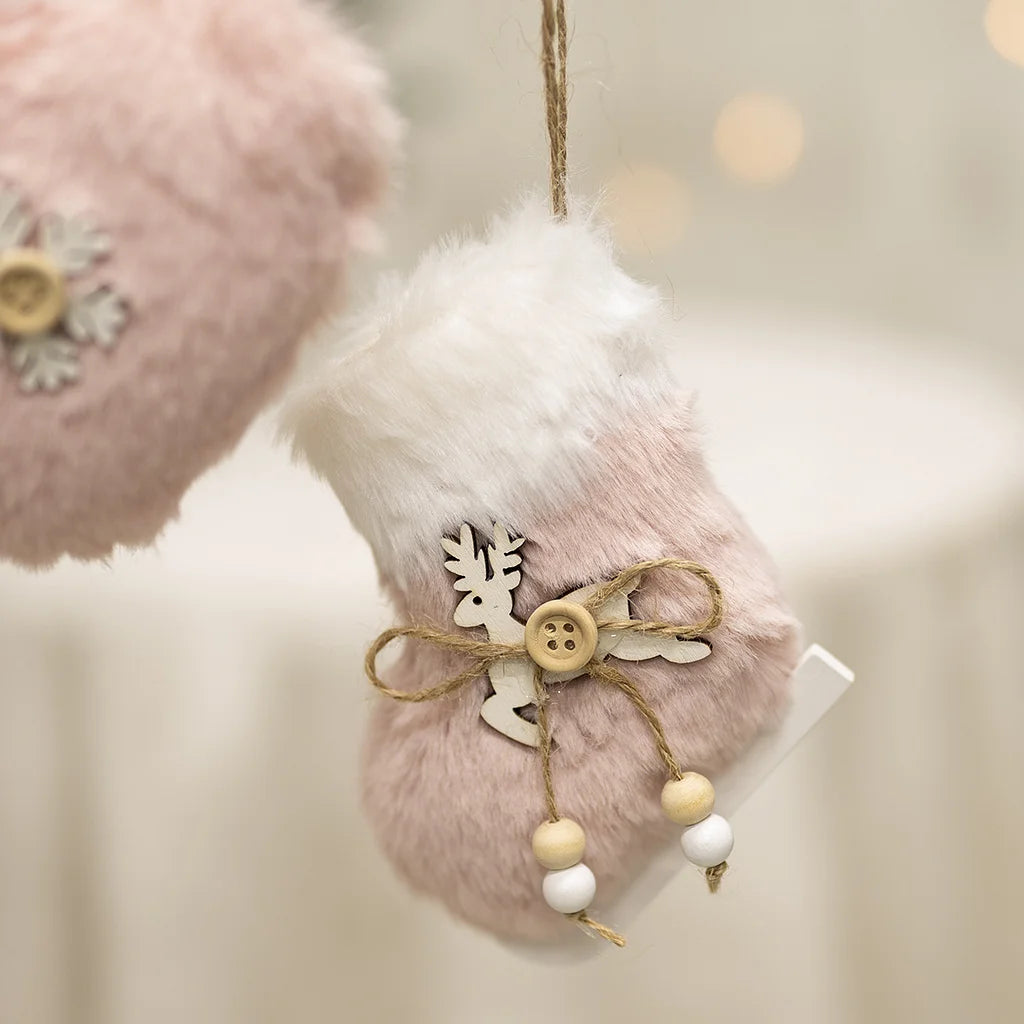 Christmas Plush Angel Pendant Cute Doll Gift Christmas Tree Ornament Ig Decoration