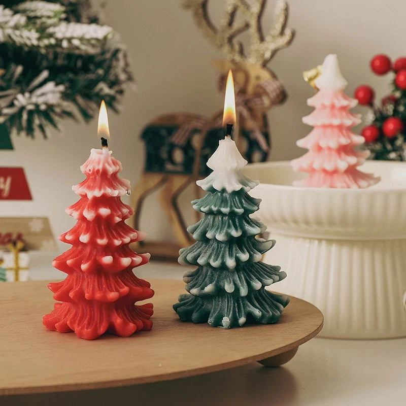 Christmas Elegant Minimalist Christmas Tree Soy Wax Scented Candle