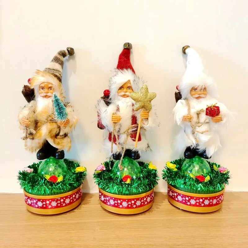 Christmas Casual Santa Claus Party Ornaments Decorations Hanging Ornaments