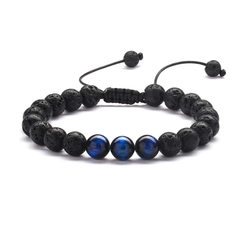 Retro Geometric Natural Stone Bracelets