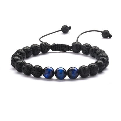 Retro Geometric Natural Stone Bracelets