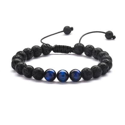 Retro Geometric Natural Stone Bracelets