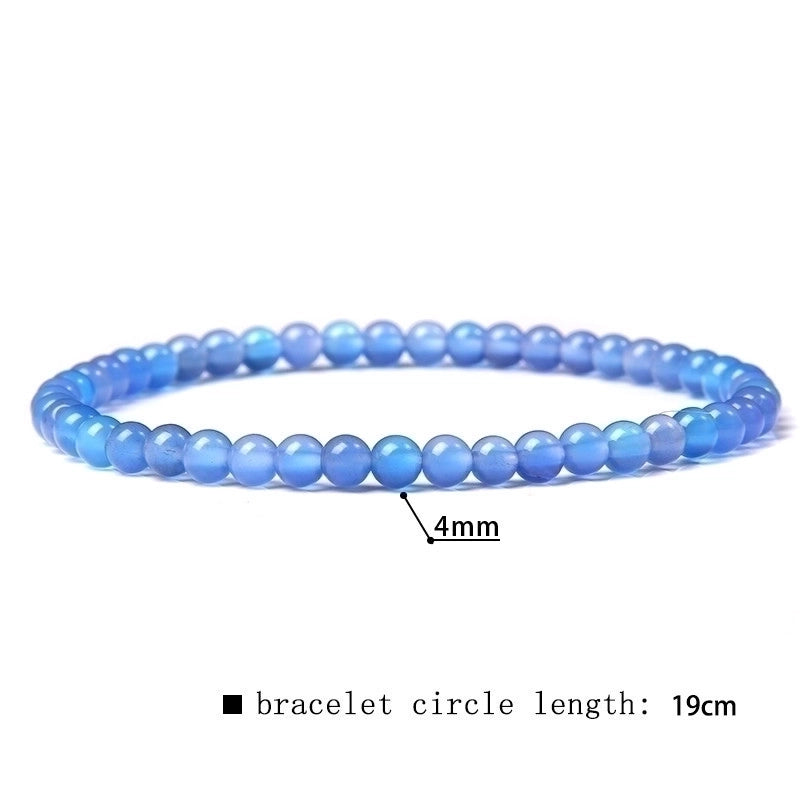 Fashion Round Natural Stone Beaded Bracelets