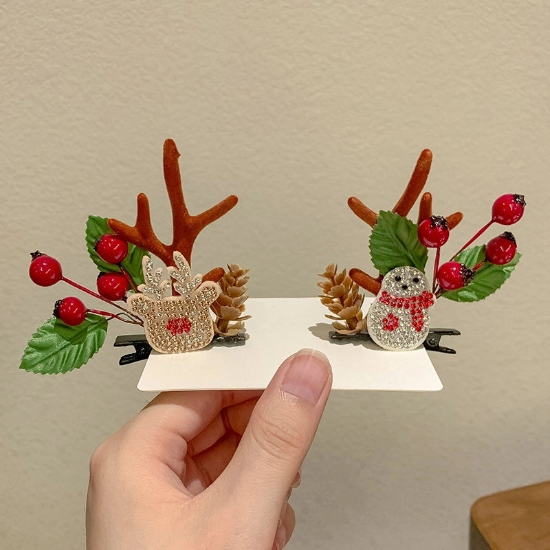 Christmas Cute Antlers Daily Hairpin