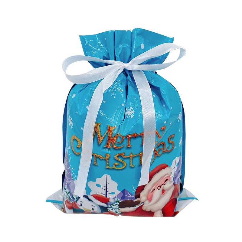 Christmas Gift Bag 2025 Hot Christmas Gift Bag Set Drawstring Bag Candy Bag