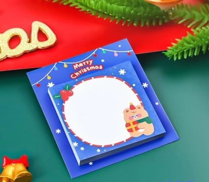 Cartoon Student Christmas Creative Cute Message Sticky Note