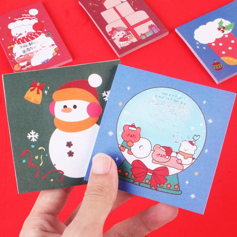 Christmas Cute Cartoon Plastic Party Party Packs